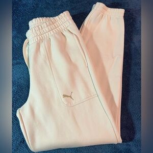 Puma Cream Sweatpants